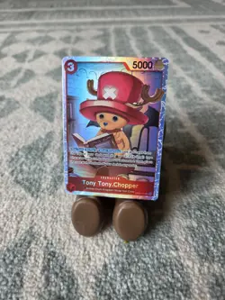 Tony Tony.Chopper OP08-007 SR ONE PIECE Tcg Card Game NM RED - Image 1