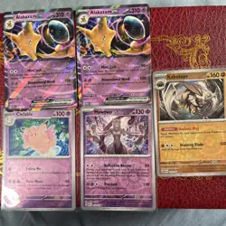 Pokemon TCG Card Scarlet & Violet 151 Ex and reverse holo bundle NM - Image 1