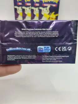 5x Pokemon 2023 Halloween Trick Or Trade 3 Card Booster Pack Brand New Sealed - Image 5