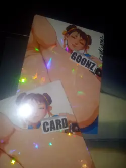Waifu Chun Li HOLO Card - Image 1