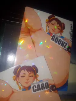 Waifu Chun Li HOLO Card - Image 2