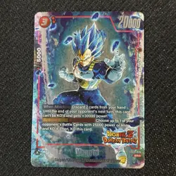 Vegeta FB03-020 Alt Art Dragon Ball Fusion World NM DBS Card - Image 1