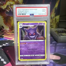 Gengar - (Prerelease) SWSH241 SWSH: Promo Cards Holo PSA 9 MINT - Image 1
