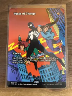 MTG Winds of Change 0030 Marvel's Spider-Man Regular Mythic Showcase Full Art - Image 1
