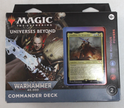 MTG Universes Beyond Warhammer 40K The Ruining Powers Commander Deck - Image 1