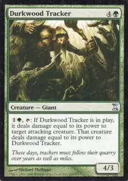 2X DURKWOOD TRACKER GREEN TIME SPIRAL MTG MAGIC MP X2 (yourdeckbuilder) - Image 1