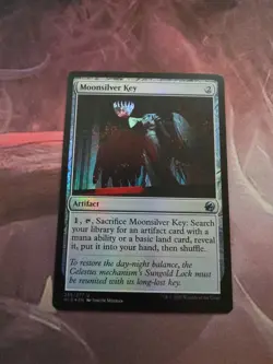 Moonsilver Key (Foil) Innistrad: Midnight Hunt, 255 LP - Image 1