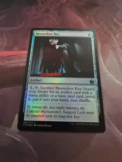 Moonsilver Key (Foil) Innistrad: Midnight Hunt, 255 LP - Image 2