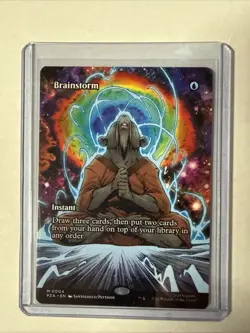 MTG Brainstorm (Borderless) Teenage Mutant Ninja Turtles Source Material Regular - Image 1