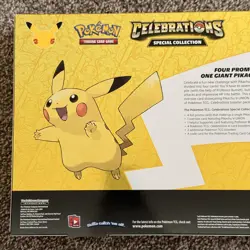 Pokemon TCG Celebrations 25th Anniversary PIKACHU V-UNION Special Collect SEALED - Image 5