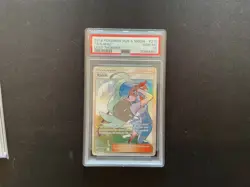 2018 KAHILI FULL ART POKEMON SUN & MOON LOST THUNDER #210 GEM MINT PSA 10 - Image 1
