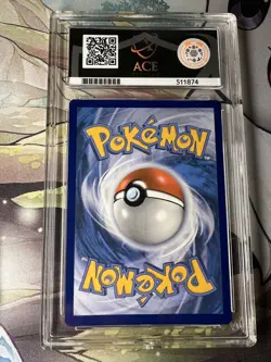 ACE 8 Pokemon TCG Charizard v SWSH260 Black Star Promos Matching Label UPC - Image 2