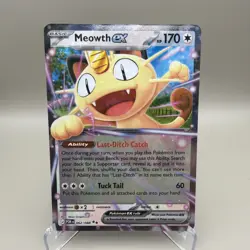 Meowth EX 062/088 Double Rare - Perfect Order 2026 ME03: Pokemon TCG - NM - Image 1