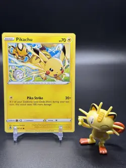 Pikachu 049/195 Pokemon Swsh12: Sword & Shield - Silver Tempest Regular - NM - Image 1