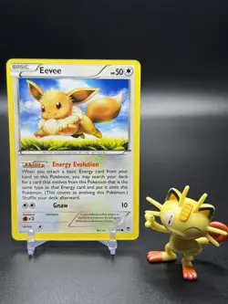 Eevee 80/111 - Pokemon XY Furious Fists Regular - NM - Image 1