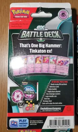 8x Assorted Pokemon Battle Decks Sealed - Mewtwo, Lucario, Greninja And More - Image 3
