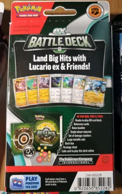 8x Assorted Pokemon Battle Decks Sealed - Mewtwo, Lucario, Greninja And More - Image 5