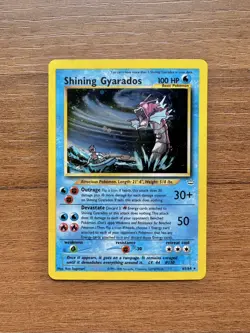 Shining Gyarados 65/64 Pokemon Neo Revelation Holo Secret Rare Great Condition! - Image 1