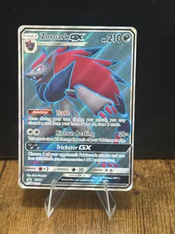 2017 Pokemon SM Black Star Promo SL Special Coll #Sm84 FA Zoroark Gx - Image 1