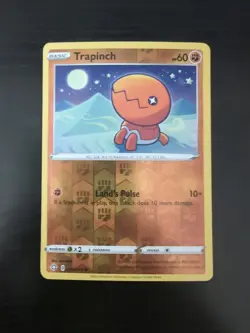 2021 Pokemon Trapinch 040/072 Shining Fates Reverse Holo - Image 1