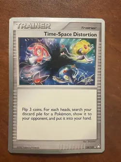 Pokemon Time-Space Distortion Trainer World Championship 2008 124/123 English - Image 1