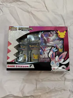 Pokemon TCG: 25th Anniversary Celebrations Dark Sylveon V Collection Box - Image 1