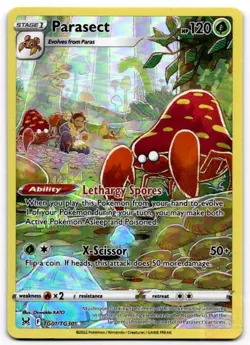 Parasect TG01/TG30 Holo Lost Origin Trainer Gallery Pokemon Holo NM - Image 1