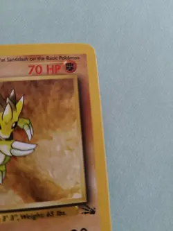 Pokemon Vintage 1st Edition Sandslash 41/62 Never Played Mint Condition - Image 4