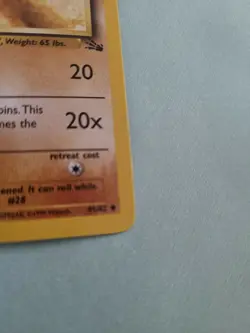 Pokemon Vintage 1st Edition Sandslash 41/62 Never Played Mint Condition - Image 5