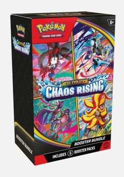 PRESALE CONFIRMED Chaos Rising Booster Bundle New Sealed Pokemon TCG ME04 - Image 1