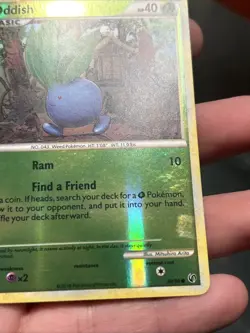 Pokemon TCG Oddish Reverse Holo 60/90 Undaunted 2010- LP - Image 4