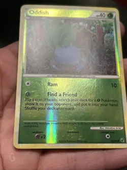 Pokemon TCG Oddish Reverse Holo 60/90 Undaunted 2010- LP - Image 5