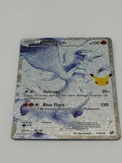 Pokemon Reshiram Celebrations Classic Collection 113/114 - Image 3