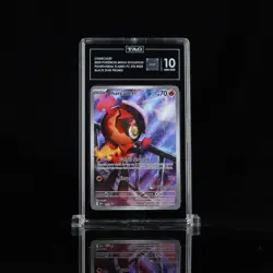 GEM MINT 10 Charcadet Pokemon Center Stamped Promo #022 Phantasmal Flames Eng - Image 1