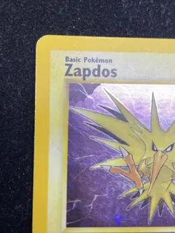 Pokemon Zapdos 15/62 Foil Edition Played Nice Holo Rare ERROR Fossil Misprint P1 - Image 4