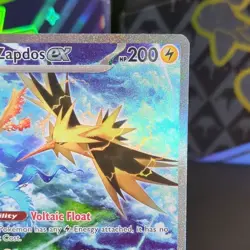 Pokemon TCG Zapdos ex 202/165 SV: Scarlet & Violet 151 Holo Ultra Rare 2023 - Image 3