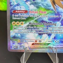 Pokemon TCG Zapdos ex 202/165 SV: Scarlet & Violet 151 Holo Ultra Rare 2023 - Image 4