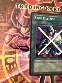 Yu-Gi-Oh! Stop Defense DB1-EN128 Unlimited Common MODERATELY PLAYED (MP) - Image 2