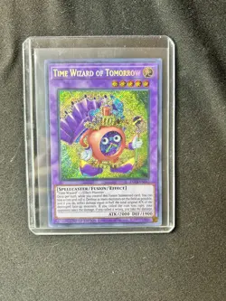 Yugioh Time Wizard of Tomorrow DLCS-EN147 Secret Rare Limited Edition NM - Image 1