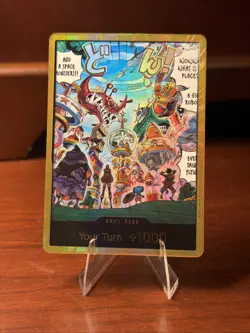 Egghead OP14 Gold Don!! Manga Azure Sea's Seven One Piece Card English - Image 1