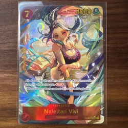 NEFELTARI VIVI - One Piece OP04-118 - AA Alt Art SEC Secret Rare - Kingdoms - Image 1