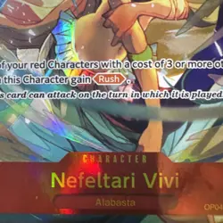 NEFELTARI VIVI - One Piece OP04-118 - AA Alt Art SEC Secret Rare - Kingdoms - Image 2