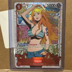 One Piece ST01-007 Nami (TR) - Wings of the Captain (OP06) Treasure Rare - Image 1