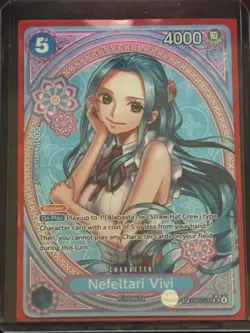 Nefeltari Vivi EB03-024 SP One Piece Card Near Mint Heroines Edition - Image 1