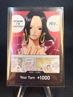 Don!! Card Boa Hancock -One Piece (Double Pack Set Volume 4)- Holo NM - Image 1
