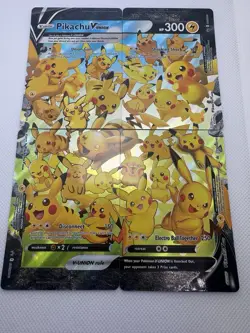 Pokemon TCG Pikachu V-Union SWSH 139-142 Celebrations Promo Cards (Set of 4) - Image 1