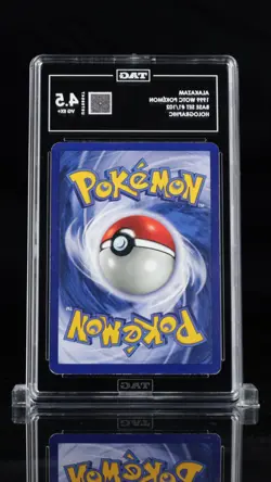 JFK JR Base Set Alakazam Pokemon Card TAG graded Ultra Rare 1/1U - Image 2