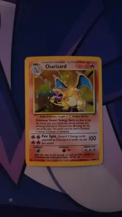 Pokemon Charizard 4/102 Base Set Holo Rare 1999 - Image 4