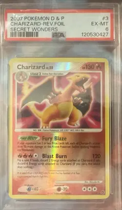 PSA Graded Pokemon Lot Charizard Slabs Lot - Image 1