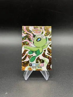 Celebi Pokemon 2025 Card Database Attacks 2 Gold Star Holo Holo Peru US Seller - Image 1